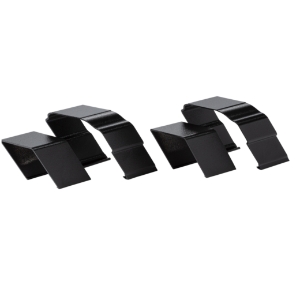 Impression Rail Express Classic Aluminum Stair Collar Kit Black AZTIXSCVRKITB