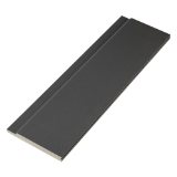 Diamond Kote® Boral 1 in. x 8 in. x 16 ft. Starter Board Brushed Smooth Graphite 2 pk.