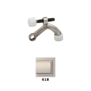 Ives 70 Hinge Pin Door Stop 618 Bright Nickel - Model: 70A14
