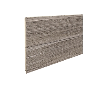 Diamond Kote® 8 in. Nickel Gap WoodMark Siding Iron Ash