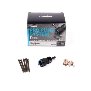 Deckorators Voyage Pro Plug Kit w/tool, Sedona  100 lin. ft.