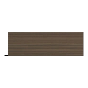 Vesta 8 in. x 12 ft. Aged Walnut Fascia