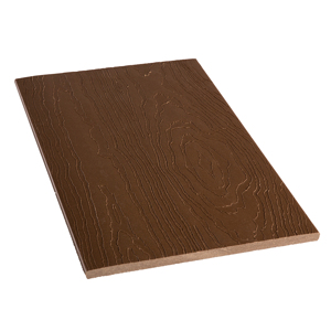 1/2 in. x 11-7/8 in. x 12 ft. EverGrain Fascia Board Weathered Wood