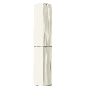 10 in. Staggered Shake Outside Corner Post Kit 160 Linen 60 in.