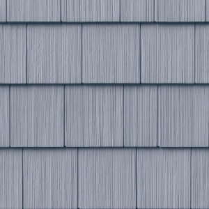 Portsmouth D7 Cedar Shingle Straight Blue Gray 4.48 ft.