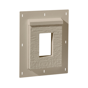 Diamond Kote® RigidMount Receptacle Mount Block Oyster Shell