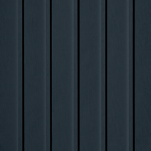 TruCedar 10 in. x 10 ft. Board  Batten Steel Vertical Siding Midnight Blue