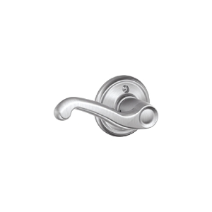 S10D Passage LH Flair Commercial Lever 626 Satin Chrome - Box Pack