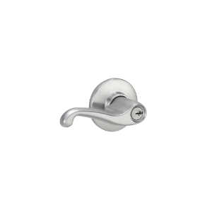 S51PD Entry LH Flair Commercial Lever 626 Satin Chrome - Box Pack * Non-Returnable *
