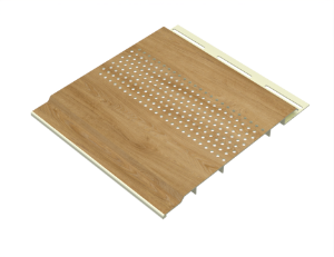 ChamClad Vented Soffit 3/8 in. x 6 in. x 16 ft. Sunbleached Oak