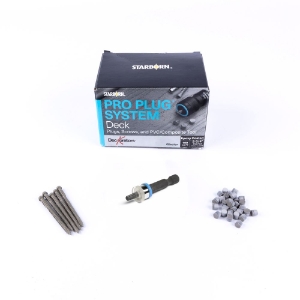 Deckorators Summit Pro Plug Kit w/tool 100lf, Glacier (6)