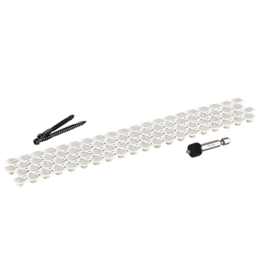 レイアウト用品 2519.1350.1502.2097.2115.2162.2355.2467 Wausau Supply | Collated Cortex for Decking Legacy Whitewash Cedar