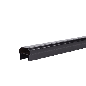 8 ft. Impression Rail Express Classic Aluminum Top Rail Black AZTIXCSTR8B