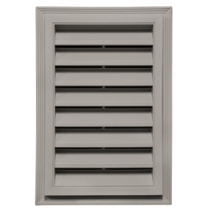 12 in. x 18 in. Rectangle Louver Gable Vent #057 CT Glacier Blend