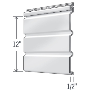Trad T4 Soffit Matte Solid Ironstone 12 ft.