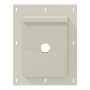 Diamond Kote® RigidMount Split Mount Block Brushed Smooth Clay