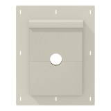 Diamond Kote® RigidMount Split Mount Block Brushed Smooth Clay