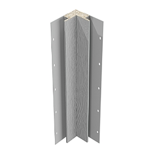 Diamond Kote® 5/4 in. x 3 in. x 10 ft. Rabbeted Woodgrain Inside Corner w/Nail Fin Pelican