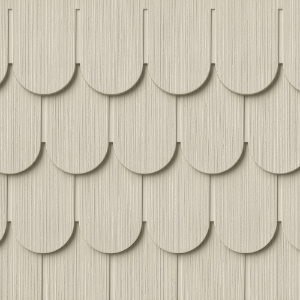 Portsmouth Half Round Cedar Shingle Sand 77 in.