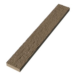 Diamond Kote® 4/4 in. x 3 in. x 16 ft. Woodgrain Trim Dune