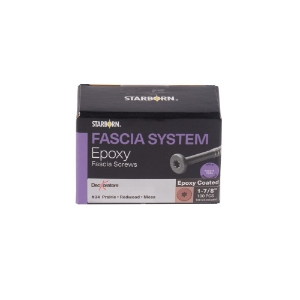 10x1-7/8 EC Fascia Screws-Brown #34 (Mesa, Boulder Brown) 100 Pk