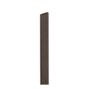 Diamond Kote® 19/32 in. x 3 in. x 16 ft. Woodgrain Batten Trim Umber