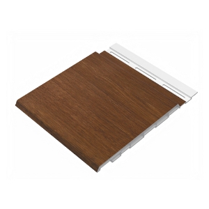 ChamClad Classic Wall Panel 1/2 in. x 6 in. x 20 ft. Harvest Walnut