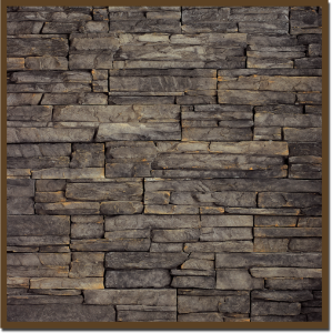 Mortared Chapel Hill Stkd Stone Display Board