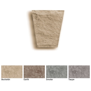 15 in. Buckskin Archstone Keystone