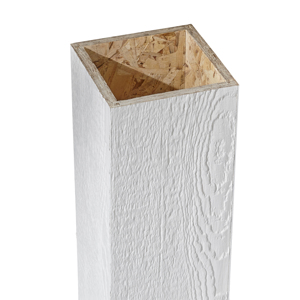 Diamond Kote® Pro-Post Wrap 6 in. x 6 in. x 12 ft. White