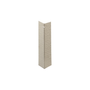 Diamond Kote® Oyster Shell 3/8 in. x 8 in. Individual Metal Outside Corner Horizontal Grain 25/ct