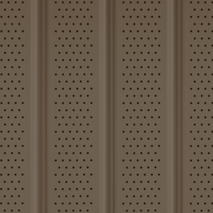 Universal Triple 4 Fully Vented Soffit Sable Brown