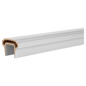 10 ft. Premier Rail Composite Top Rail Matte White