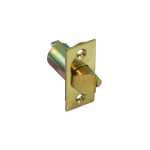 11-085 A-Series 2-3/8 inch Mortise Dead Latch 605 Bright Brass