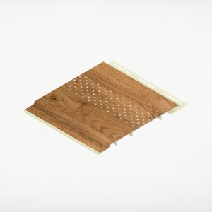 6 in. Vented Soffit 20 ft. Manhattan Natural Oak