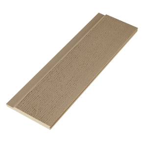 Diamond Kote® Boral 1 in. x 8 in. x 16 ft. Starter Board Woodgrain French Gray 2 pk.