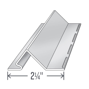 Window Casing Starter Strip Royal White 12 ft.