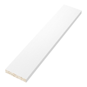 Diamond Kote® 4/4 in. x 4 in. x 16 ft. Brushed Smooth Trim White