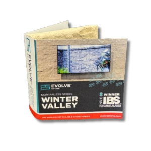 Evolve Stone Single Stones 4 x 4 Winter Valley Sample