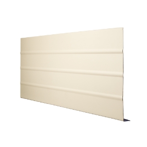 TruLine HP 8 in. x 12 ft. Smooth Ribbed Fascia Champagne 827