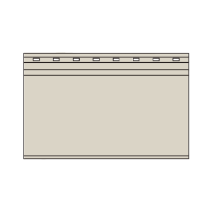 Vesta Fresh Canvas 5-inch Vesta Steel Siding Panel 1/2 Sq/Ct