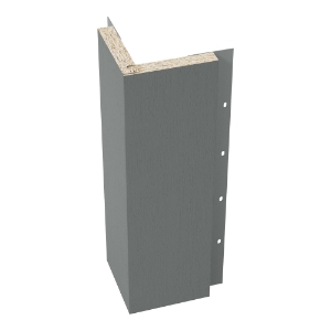 Diamond Kote® 5/4 in. x 6 in. x 16 ft. Brushed Smooth Outside Corner Smoky Ash - 1 per pack