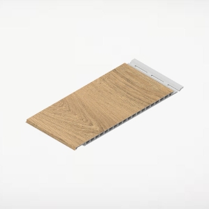 Seamless Soffit Panel 3/8 in. x 12 in. x 20 ft.  Barrel Oak