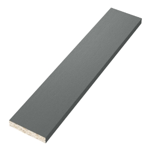 Diamond Kote® 4/4 in. x 4 in. x 16 ft. Brushed Smooth Trim Smoky Ash