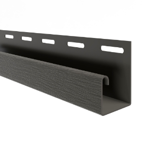 5/8" Matte J Channel Urban Bronze 12 ft. 6 in.