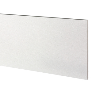 AZEK Trim 5/8 in. x 12 in. x 12 ft.  Frontier PVC Woodgrain/Smooth Classic White AF06212144