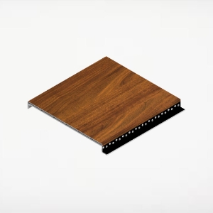 Quick Click Shadowline Soffit 6 in. x 16 ft. Spanish Cedar