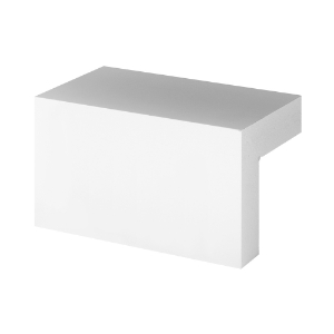 5/4 in. x 4 in. x 10 ft. AZEK PVC Smooth Outside Corner Prefinished White