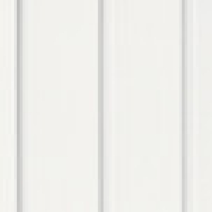 Reverse Board and Batten Single 7 Vertical Reinforced Siding Colonial White 10 ft.