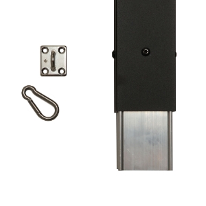 5-1/2 ft. x 2-1/2 in. Post Extension, Textured Black